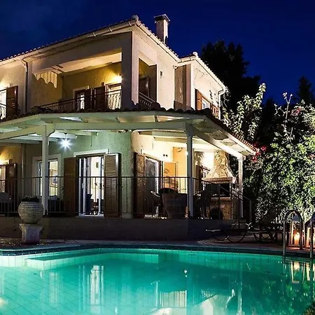 Villa Unique Kefalonia Ionian Beach Sea Views Lourdas